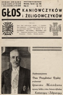 Głos Kaniowczyków i Żeligowczyków : organ Związku Kaniowczyków i Żeligowczyków. 1936, nr 1-2