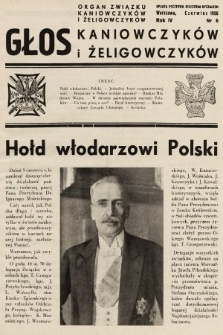 Głos Kaniowczyków i Żeligowczyków : organ Związku Kaniowczyków i Żeligowczyków. 1936, nr 6