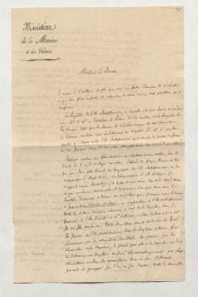 Brief von Alexandre Pierre Givry an Alexander von Humboldt
