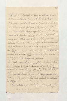 Brief von Auguste de Saint-Hilaire an Alexander von Humboldt
