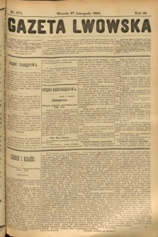 Gazeta Lwowska. 1906, nr 271