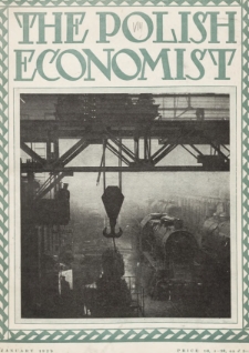 The Polish Economist : a monthly review of trade, industry and economics in Poland. 1929, nr 1