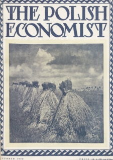 The Polish Economist : a monthly review of trade, industry and economics in Poland. 1929, nr 10