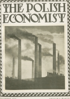 The Polish Economist : a monthly review of trade, industry and economics in Poland. 1929, nr 12