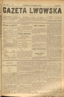 Gazeta Lwowska. 1906, nr 287