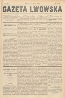 Gazeta Lwowska. 1908, nr 115
