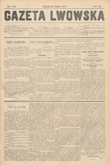 Gazeta Lwowska. 1908, nr 118