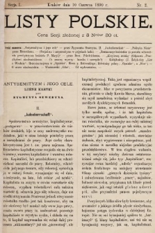 Listy Polskie. 1890, nr 2
