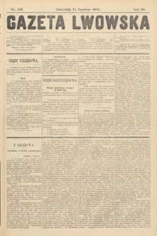 Gazeta Lwowska. 1908, nr 133