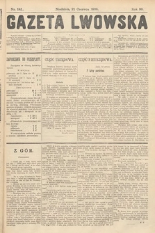 Gazeta Lwowska. 1908, nr 141