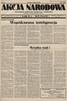 Akcja Narodowa : czasopismo polityczne, społeczne i kulturalne. 1935, nr 7