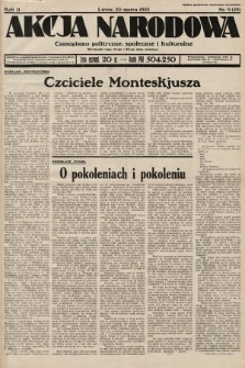 Akcja Narodowa : czasopismo polityczne, społeczne i kulturalne. 1935, nr 9