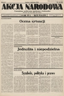 Akcja Narodowa : czasopismo polityczne, społeczne i kulturalne. 1935, nr 16