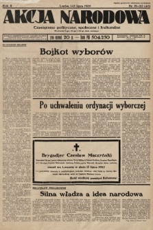 Akcja Narodowa : czasopismo polityczne, społeczne i kulturalne. 1935, nr 19-20