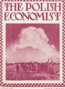 The Polish Economist : a monthly review of trade, industry and economics in Poland. 1930, nr 8