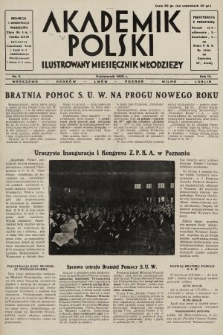 Akademik Polski : ilustrowany miesięcznik młodzieży. R. 3, 1929, nr 5