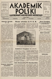 Akademik Polski : ilustrowany dwutygodnik młodzieży. R. 4, 1930, nr 4