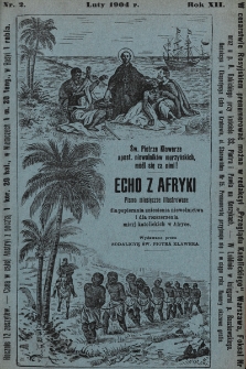 Echo z Afryki : katolickie miesięczne pismo dla popierania dzieła misyjnego. 1904, nr 2