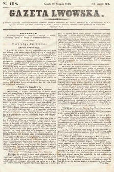 Gazeta Lwowska. 1852, nr 198