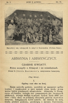 Echo z Afryki : pismo miesięczne illustrowane dla poparcia misyj katolickich w Afryce. 1910, nr 2