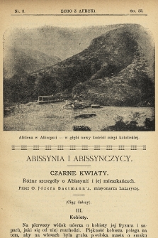 Echo z Afryki : pismo miesięczne illustrowane dla poparcia misyj katolickich w Afryce. 1910, nr 3