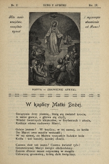 Echo z Afryki : pismo miesięczne illustrowane dla poparcia misyj katolickich w Afryce. 1911, nr 2