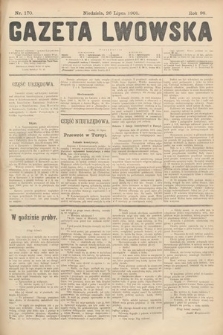 Gazeta Lwowska. 1908, nr 170
