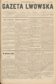 Gazeta Lwowska. 1908, nr 171