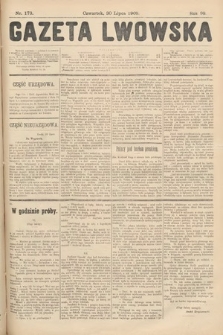 Gazeta Lwowska. 1908, nr 173