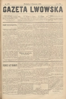 Gazeta Lwowska. 1908, nr 176