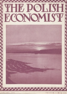 The Polish Economist : a monthly review of trade, industry and economics in Poland. 1931, nr 1