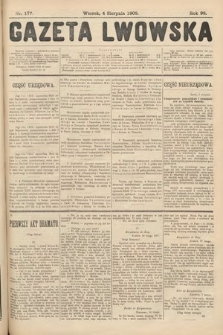 Gazeta Lwowska. 1908, nr 177