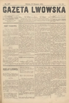 Gazeta Lwowska. 1908, nr 187