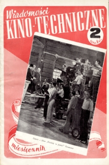 Wiadomości Kino-Techniczne. 1939, nr 2-3