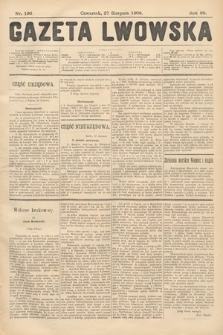 Gazeta Lwowska. 1908, nr 196