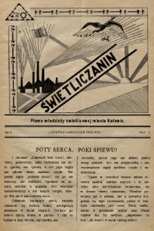 Świetliczanin : pismo młodzieży świetlicowej miasta Katowic. 1932, nr 3