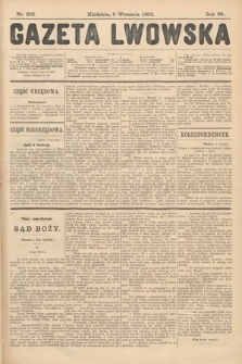 Gazeta Lwowska. 1908, nr 205