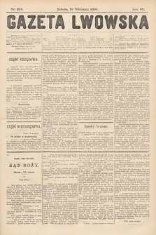 Gazeta Lwowska. 1908, nr 215