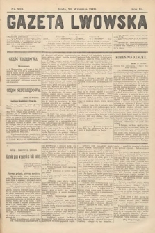 Gazeta Lwowska. 1908, nr 218