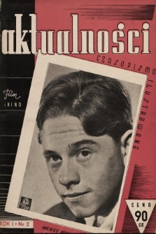 Aktualności : czasopismo ilustrowane poświęcone zagadnieniom filmu i kina. 1939, nr 2