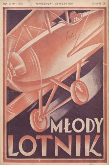 Młody Lotnik : miesięcznik lotniczy : poświęcony w szczególności sportowi i pracy młodzieży. 1929, nr 1