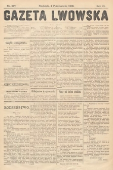 Gazeta Lwowska. 1908, nr 227