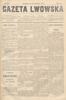 Gazeta Lwowska. 1908, nr 233