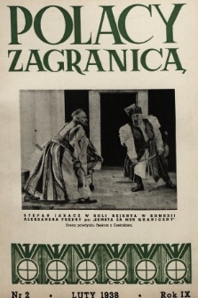 Polacy Zagranicą : organ Światowego Związku Polaków z Zagranicy. 1938, nr 2