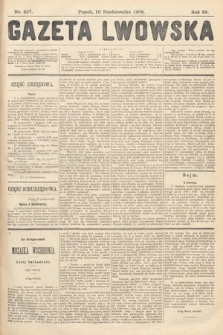 Gazeta Lwowska. 1908, nr 237