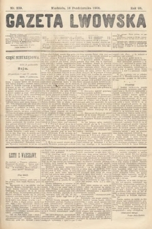 Gazeta Lwowska. 1908, nr 239