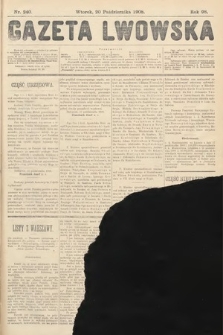 Gazeta Lwowska. 1908, nr 240