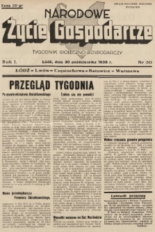 Narodowe Życie Gospodarcze : tygodnik społeczno-gospodarczy. 1938, nr 30