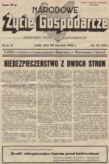 Narodowe Życie Gospodarcze : tygodnik społeczno-gospodarczy. 1939, nr 25