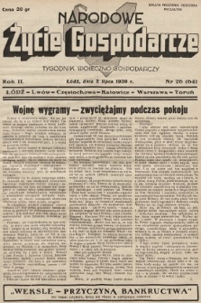 Narodowe Życie Gospodarcze : tygodnik społeczno-gospodarczy. 1939, nr 26